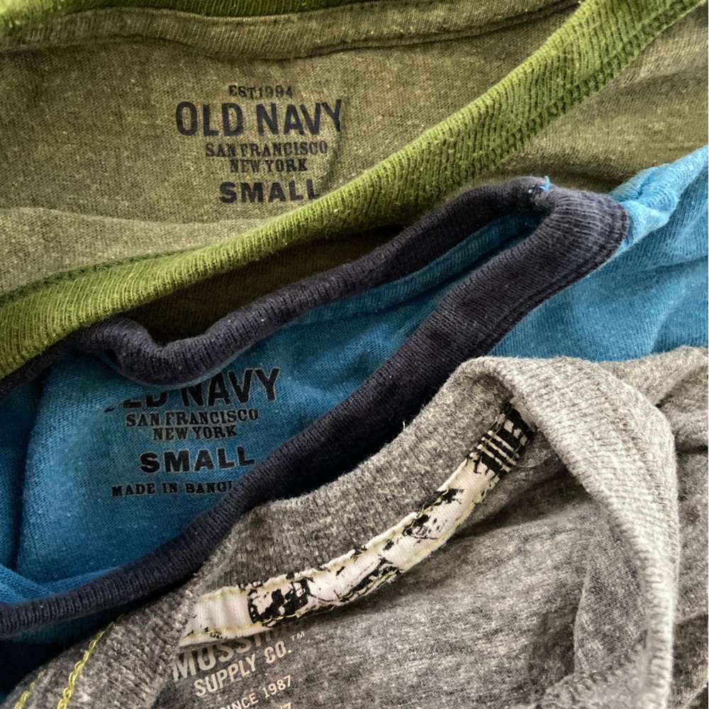 Boys size small shirts